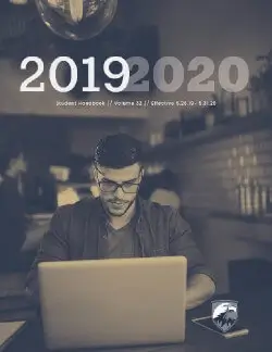 2019-2020 Handbook cover