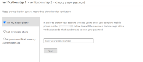 Verification step