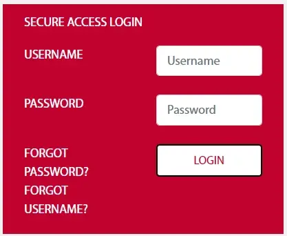 Click on Forgot Username